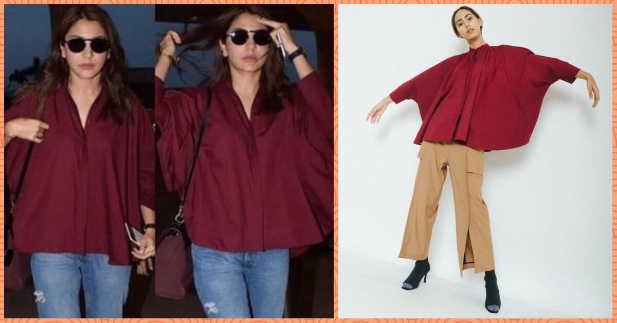 Anushka Sharma&#8217;s Batwing Shirt Is Currently On Sale And We Have All the Deets!