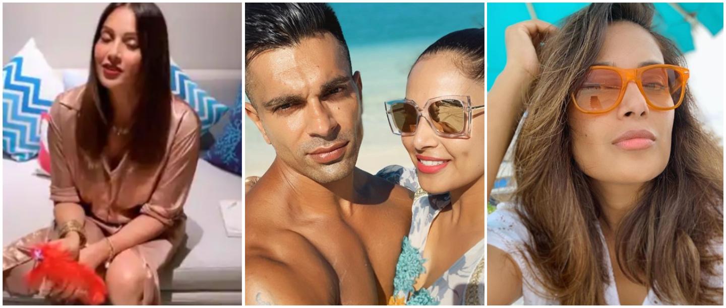 Beach, Bae &amp; Biryani: Bipasha Basu Rings In Her 41st With Karan Singh Grover In Maldives