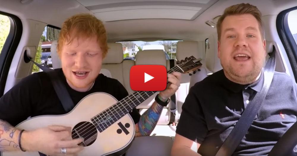Ed Sheeran Sings His BEST Songs In This Carpool Karaoke Video!
