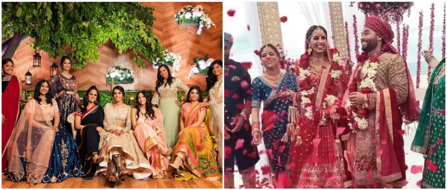 Most Filmy Wedding Of 2019: Bride Proposes To Her BFFs And Groom Skydives To Mandap