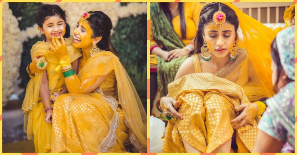 This Bride&#8217;s Sunshine Yellow Haldi Outfit Will *Brighten* Up Your Monday!