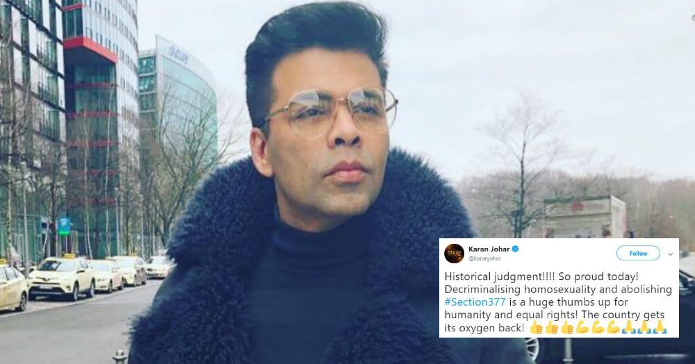 Bye Bye, Section 377: Bollywood Celebs Rejoice As They Hail The Supreme Court&#8217;s Judgement!