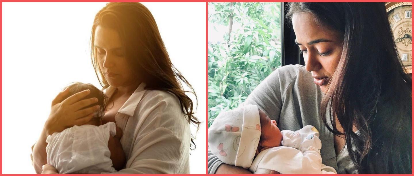 World Breastfeeding Week: New Moms Sameera Reddy &amp; Neha Dhupia Share Empowering Messages