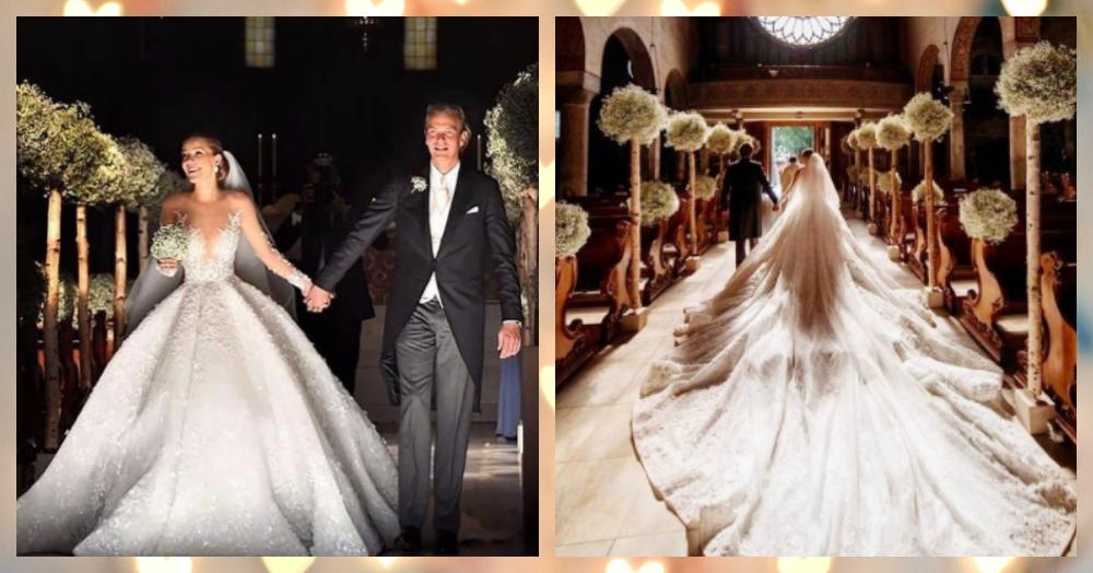 This $1 MillIon Wedding Gown Is What *Dreams* Are Made Of!