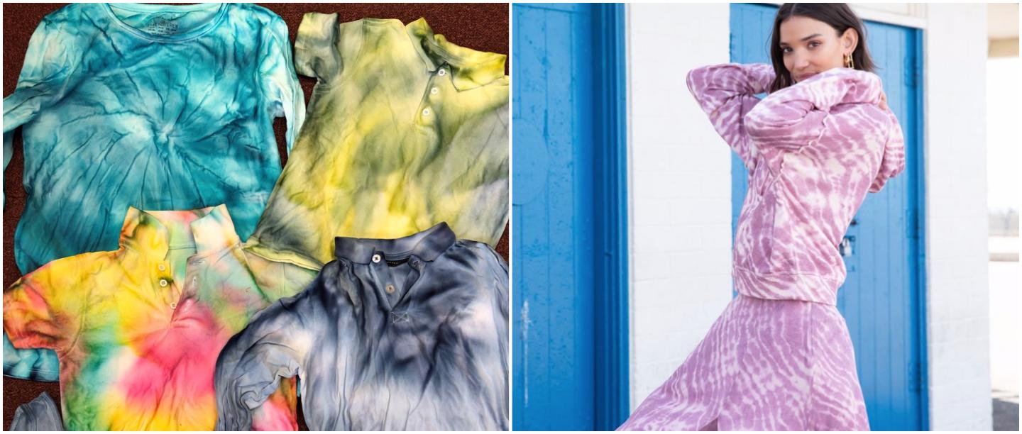 Trend Alert! Tie &amp; Dye Has Made A Comeback &amp; It&#8217;s Adding Colour To Our Lockdown Fashion