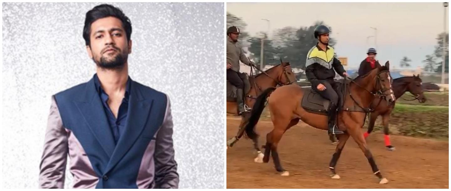 Vicky Kaushal Is The Prince Charming Of Our Dreams As He Goes Horse-Riding For Takht