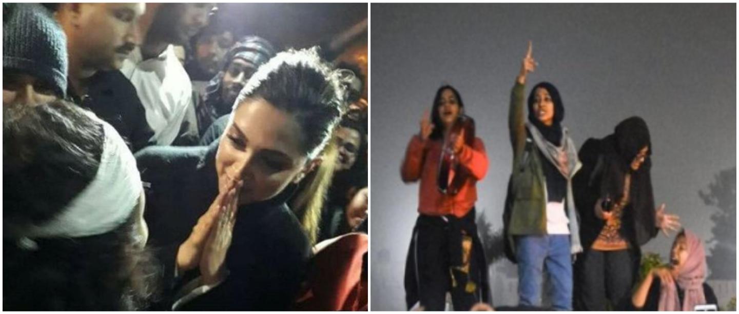 Not Just Deepika Padukone, Many Women Stand Defiantly At The Forefront Of Ongoing Protests