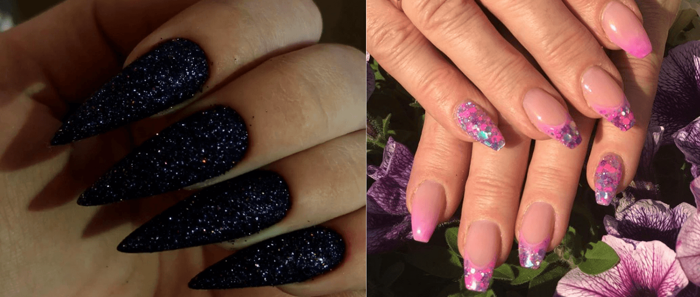 Less Bitter &amp; More Glitter: Give Your Talons A Makeover With These Sparkly Manicures