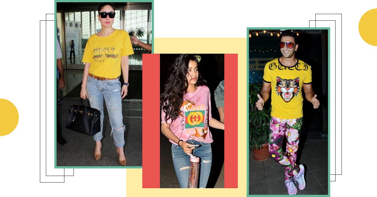 Welcome The Gucci Gang: Bollywood Has A New Logo T-Shirt Obsession!