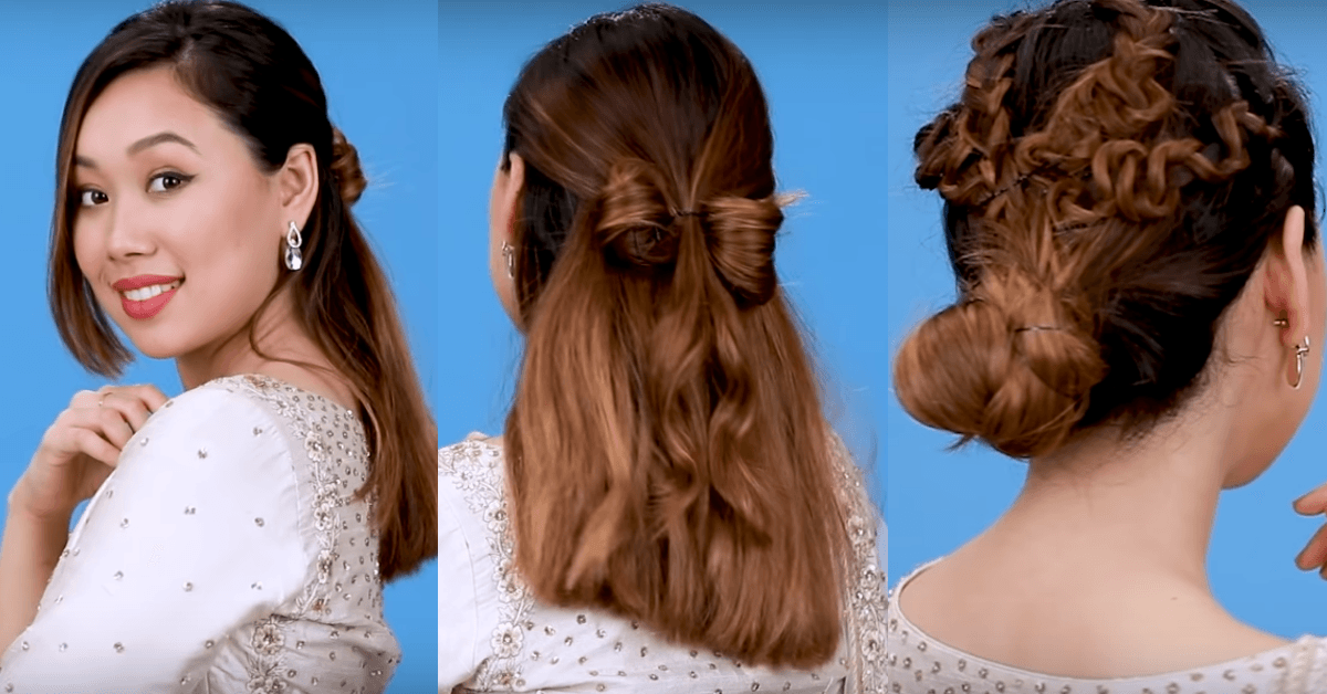 Braids, Buns n&#8217; Bows: These No-Heat Hairstyles Will Light Up Your Diwali!