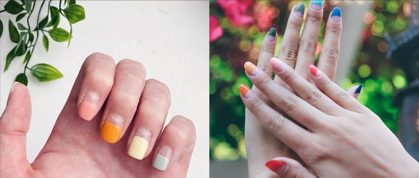 #ManiMonday: The Half-Dipped Nail Trend Has Taken The &#8216;Gram By Storm &amp; We&#8217;re Here For It!