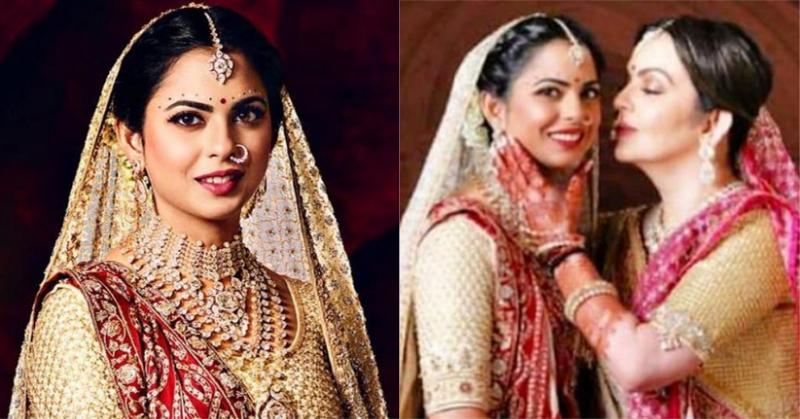 Million Dollar Brows: Isha Ambani&#8217;s Eyebrows Are Outshining Her Bridal Jewellery