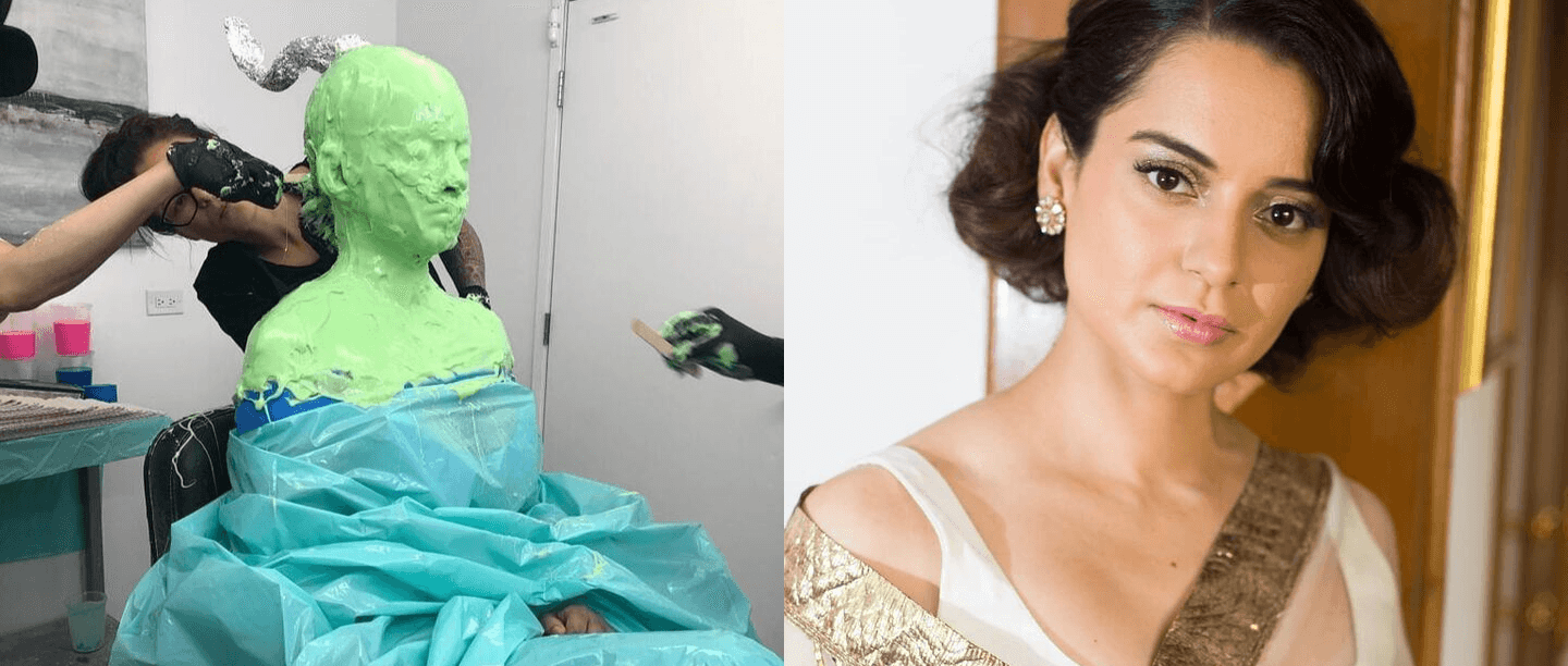 Kangana Ranaut Goes Through An Extreme Prosthetics Transformation For Her Role In Thalaivi