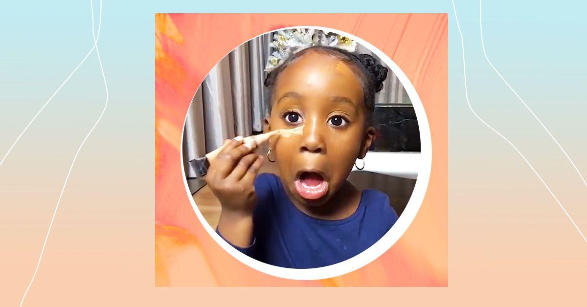 Children&apos;s Day Special: This 4-Year-Old Shows Us How Have Fun With Make-Up!