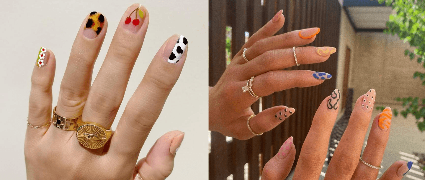 The Mismatched Trend Is Here To Add A Lot Of Colour To Your Life, And Nails!