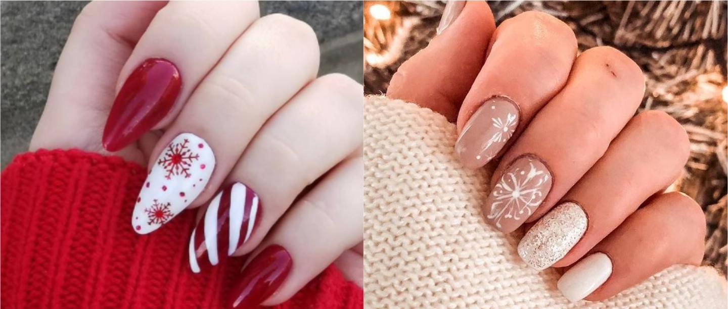 Spread Some Holiday Cheer With These 10 Mani Designs That Have X-Mas Written All Over Them