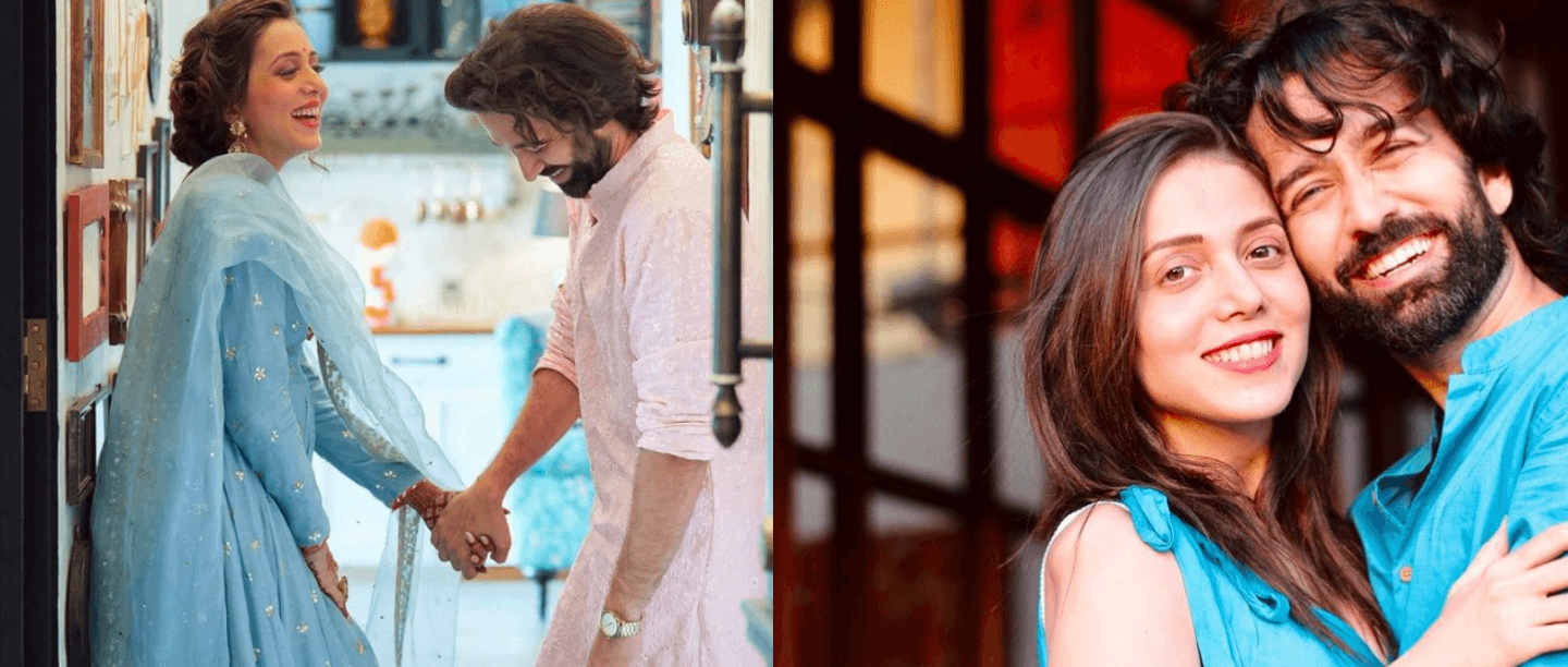 Ishqbaaz Actor Nakuul &amp; Wife Jankee Look So Dreamy In Their &#8216;God Bharai&#8217; Pictures
