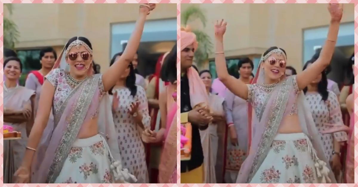 This Bride Dropped Some Major Bijli With Her Entry On Hawa Hawai!