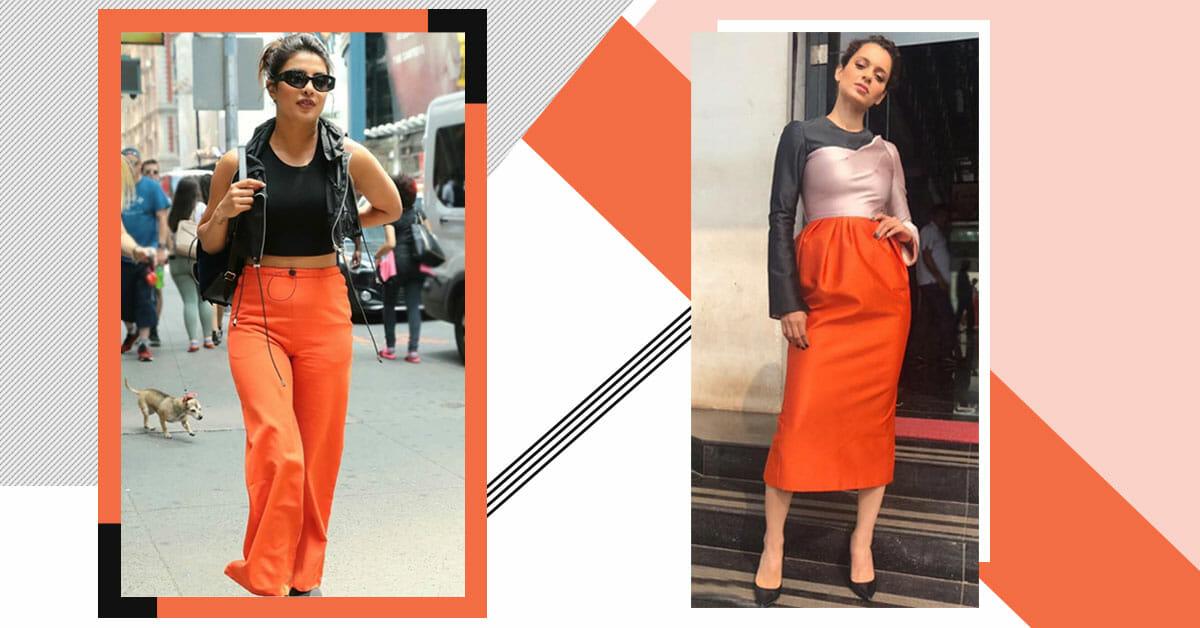 Orange Is Bollywood&#8217;s New Black: 8 Outfits That Restored Our Faith In The Colour!