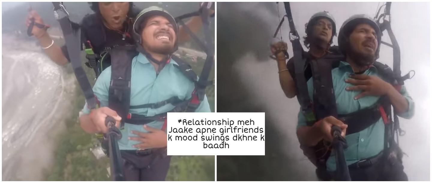 #MostMemeableMoment: Reactions To Paragliding Video Guy Is Something We Can All Relate To