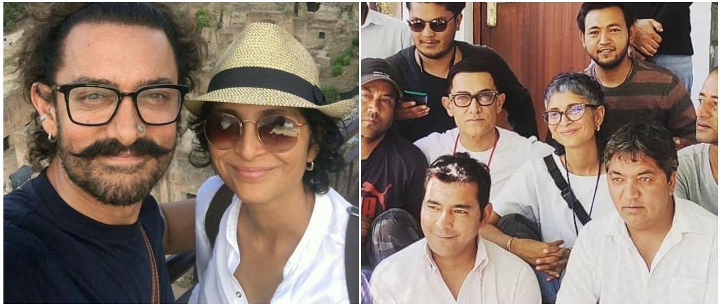 Aamir Khan and Kiran Rao's pictures from sets of Laal Singh Chadha
