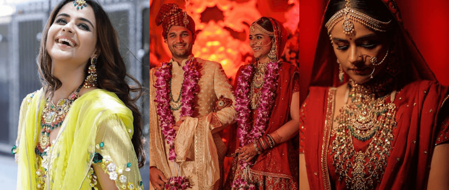 Vision In Red: TV Actor Prachi Tehlan Made A Stunning Bride &amp; We&#8217;re Bookmarking Her Looks