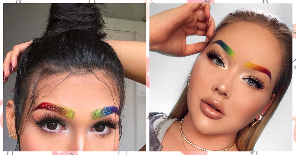 These Rainbow Brows Are The Silver Lining We Need For The Gloomy Days!