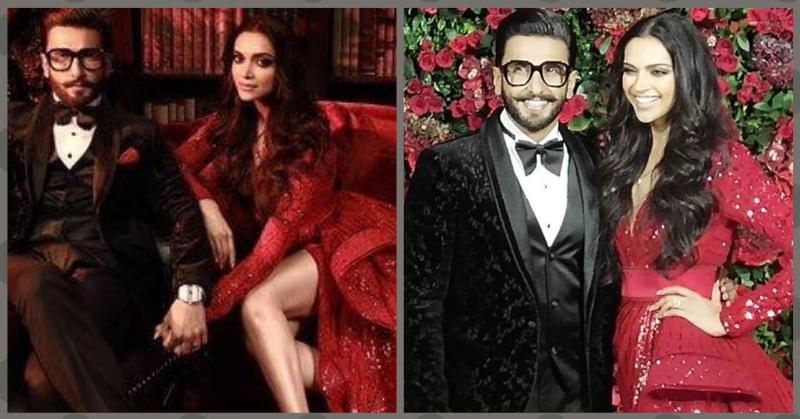 Beauty &amp; The Geek: Ranveer Singh &amp; Deepika Padukone Are All Decked Up For Their B-Town Bash!