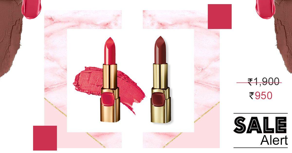 Pucker Up Baby! Here Are Two STUNNING L&#8217;Oreal Lipsticks For The Price Of ONE!