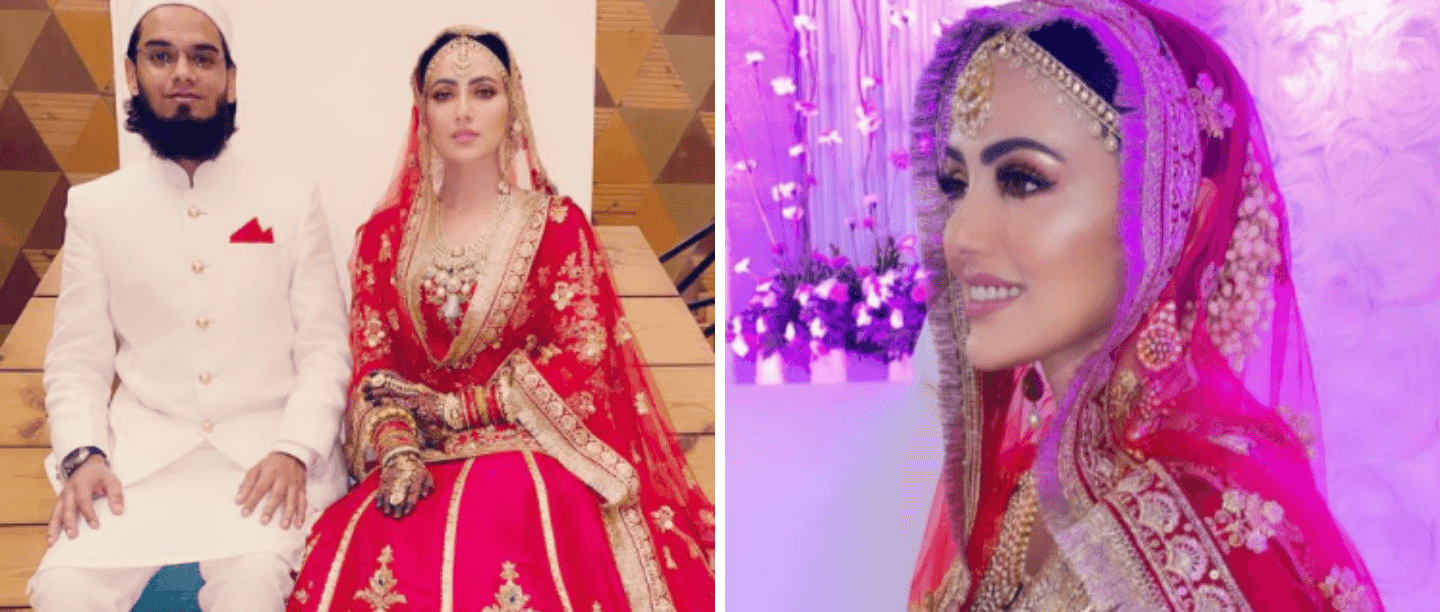 sana khan gets married