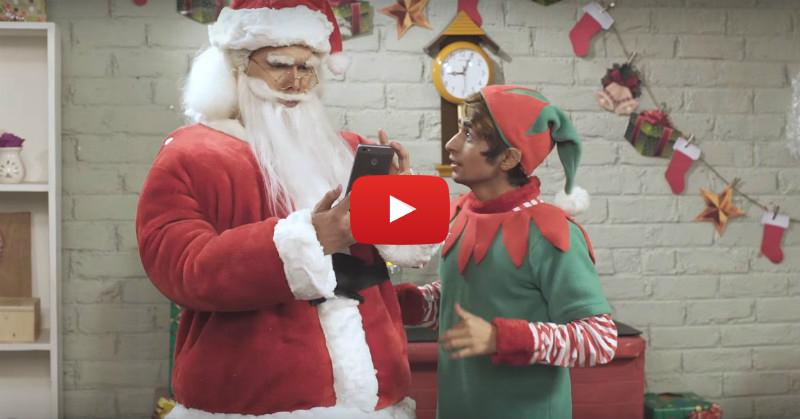If Santa Had A Smartphone &#8211; This Video Is All You Need To Watch Today