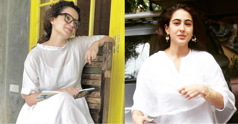 Sara Ali Khan VS. Kangana Ranaut&#8230; Which One Looks Right In White?