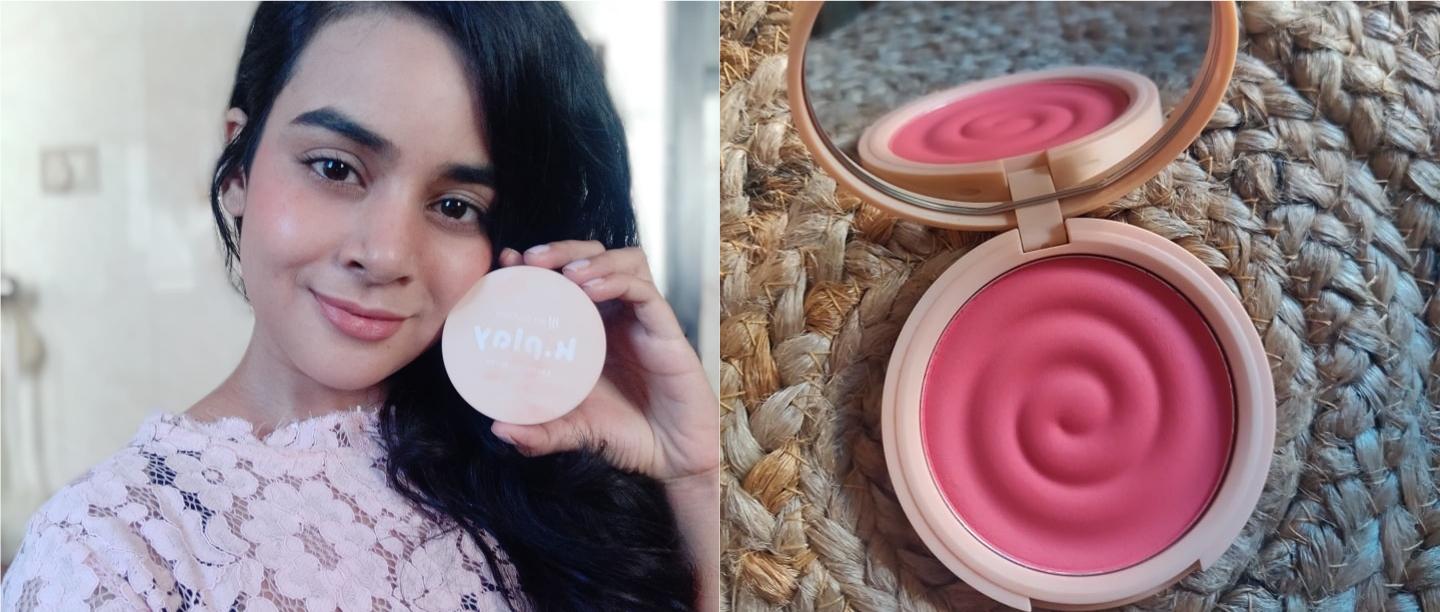 K.Play Flavoured Blush by MyGlamm Frozen Raspberry review