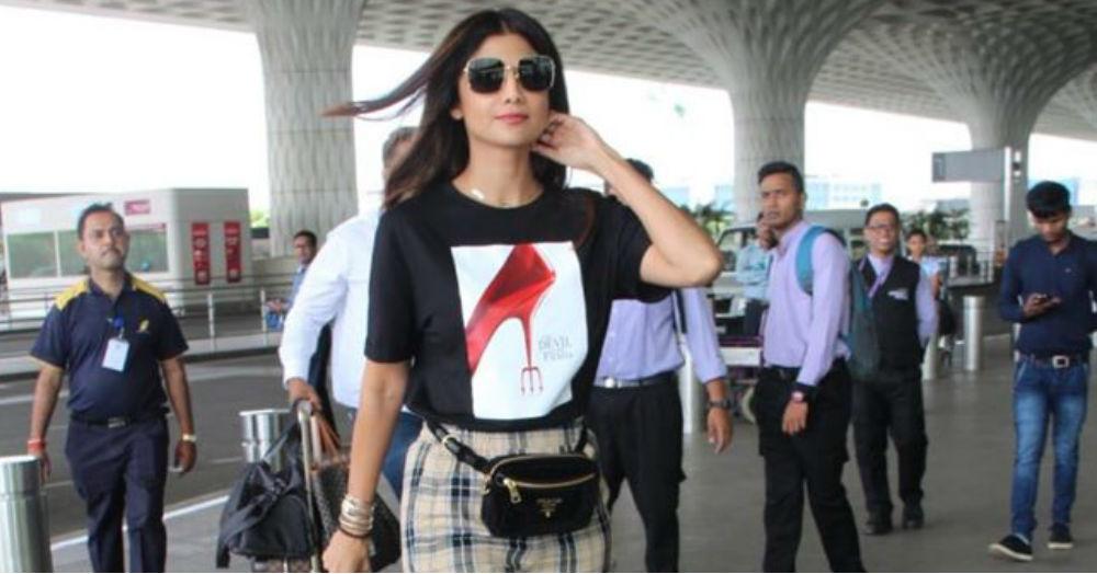 Shilpa Shetty Is An Angel From Fashion Heaven In *The Devil Wears Prada* T-shirt