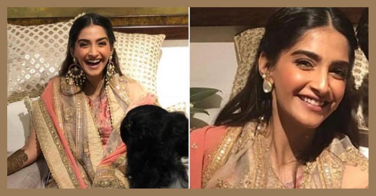 Smiling From Ear To Ear: Here&#8217;s Everything You Need To Know About Sonam&#8217;s Mehendi Look!