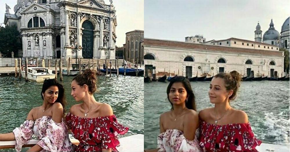Miss Khan Is Having A *Suhana Safar* In Venice Thanks To This Flirty Off-Shoulder Dress