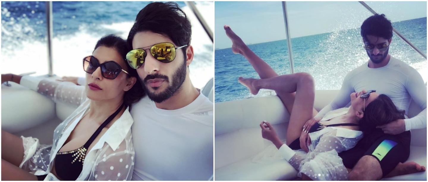 In Pictures: Sushmita Sen’s Secret Beach Vacation With Her Bae Rohman Shawl