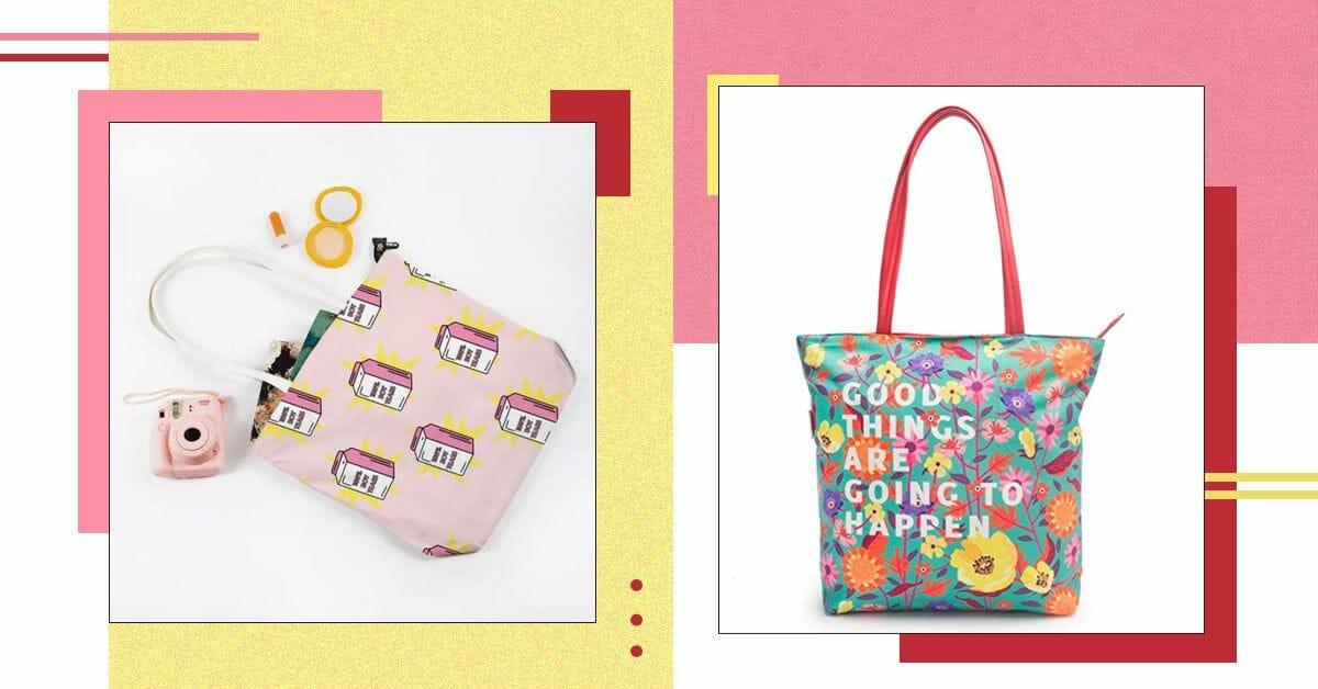 7 Cute Tote Bags You Would Love To Buy Before They Go Out Of Stock
