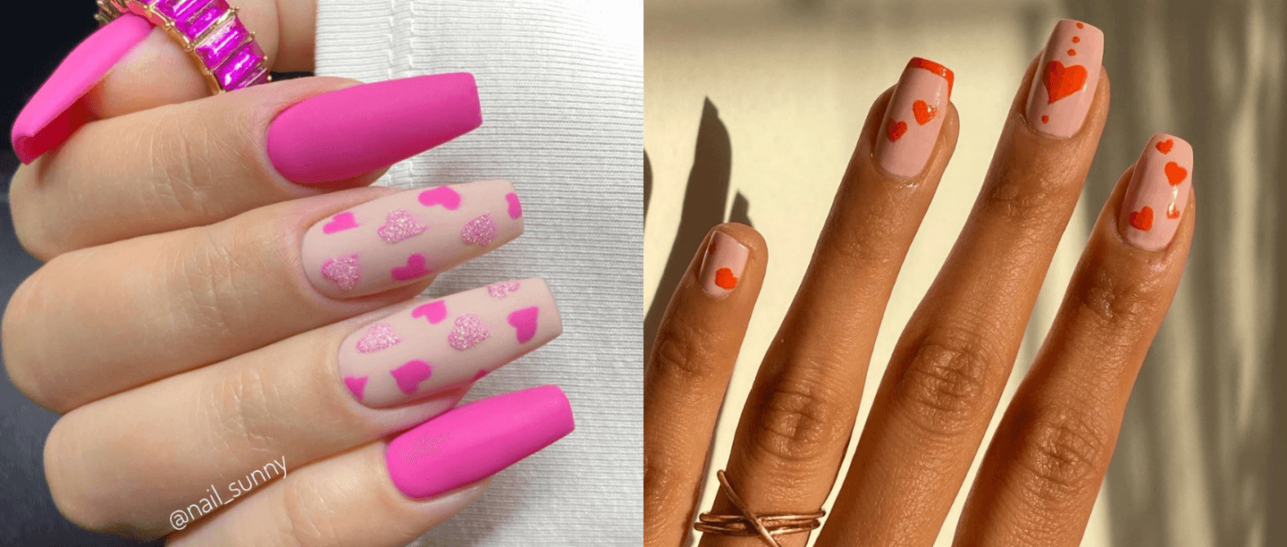 best valentines day nail art designs