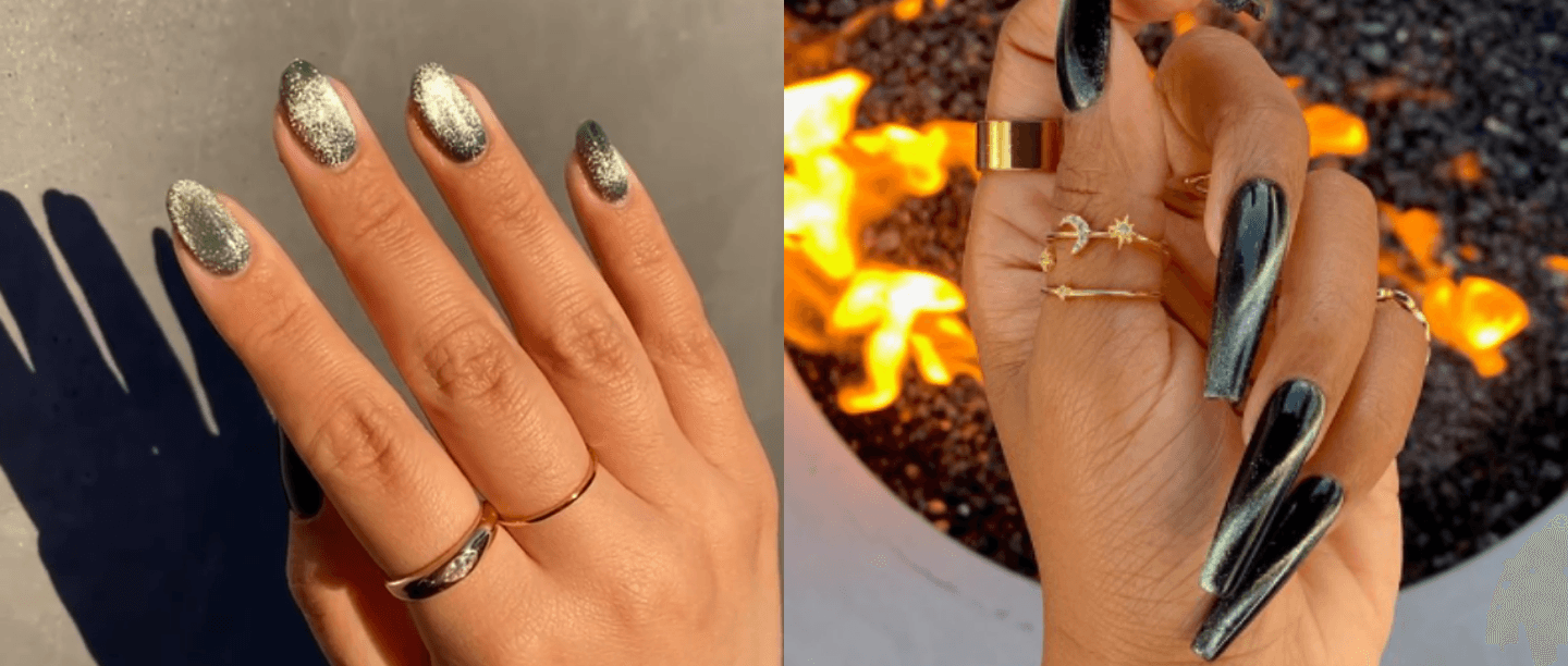 Get On The Velvet Train: This New Nail Trend Has Got Us Screaming For More
