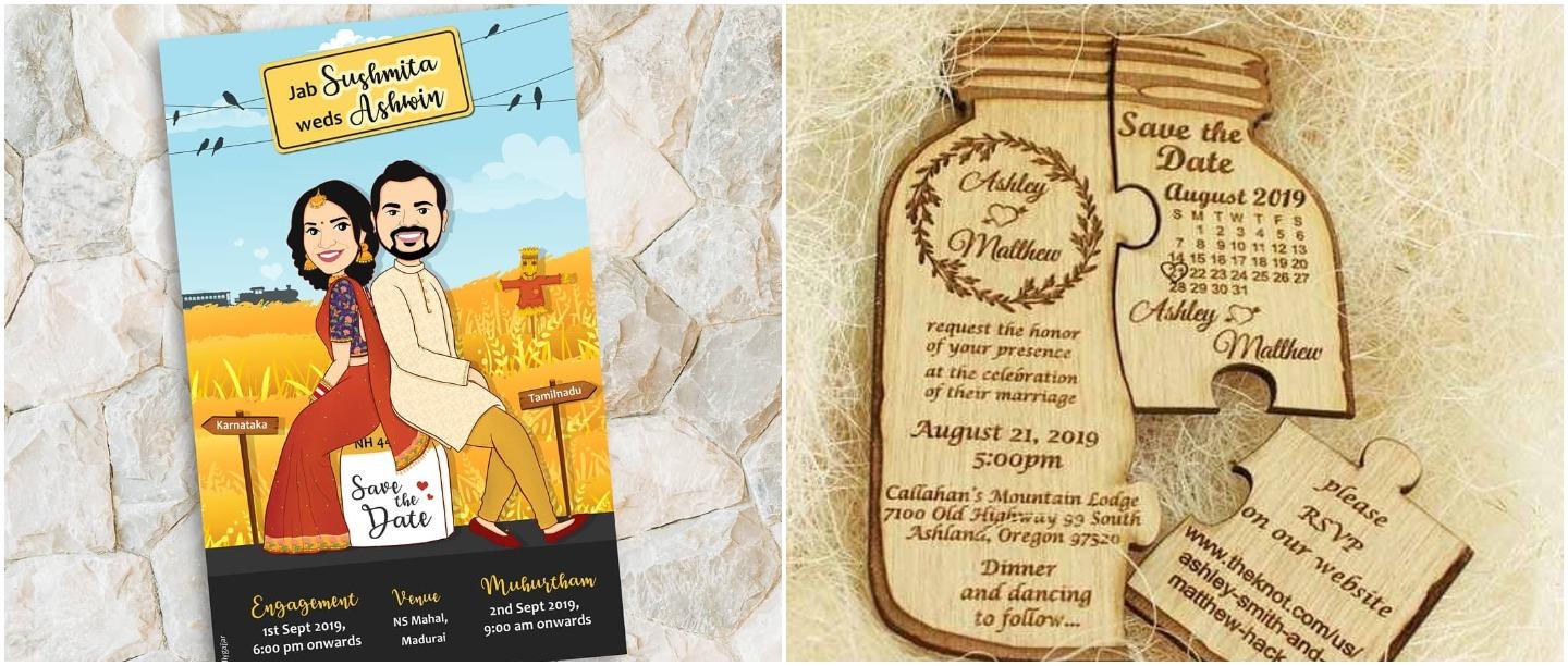 Save The Date: 30 Gorgeous And Super-Fun Wedding Invites For Every Kind Of Couple