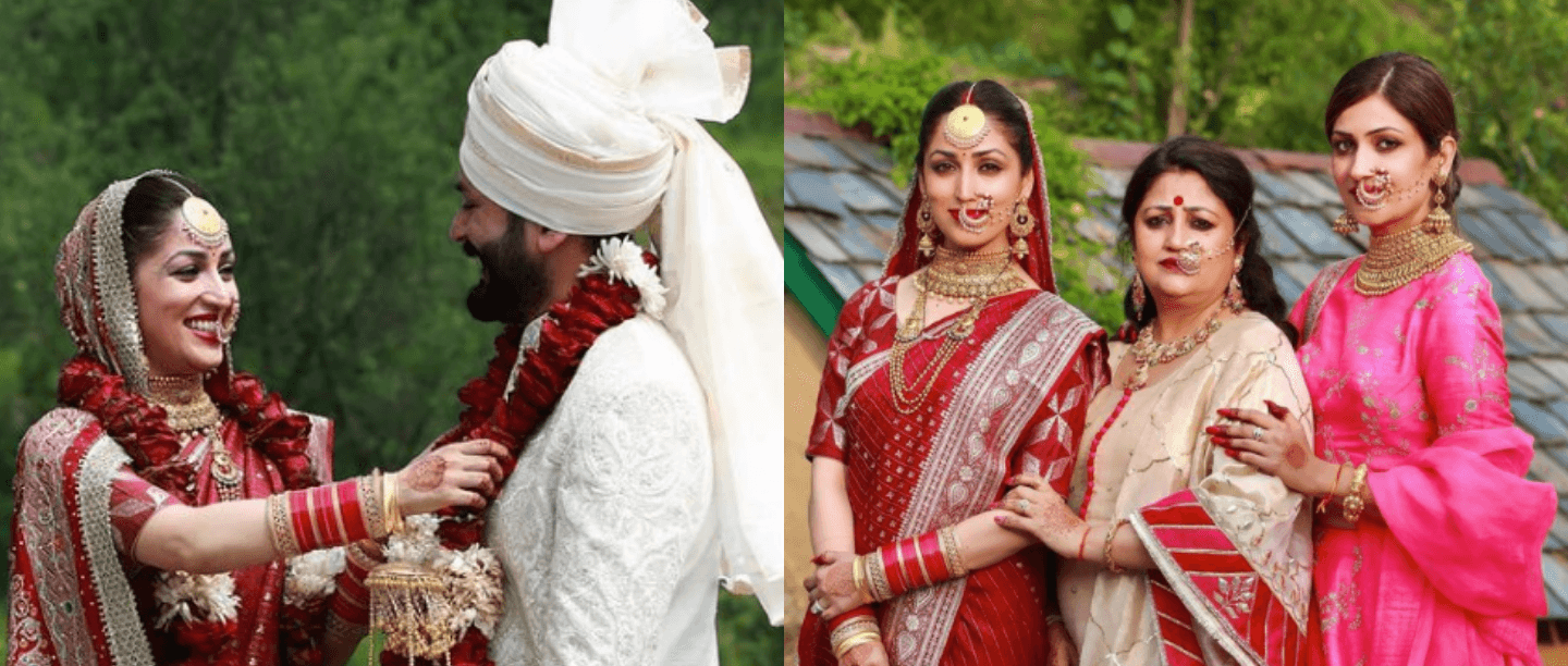 We Just Got All The Deets On Yami Gautam&#8217;s Wedding Saree &amp; It&#8217;s Making Us Emotional