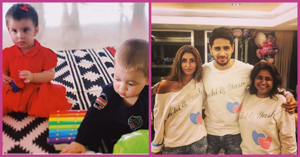 All The Adorable Pictures You Need To See From Yash And Roohi&#8217;s First Birthday Party!