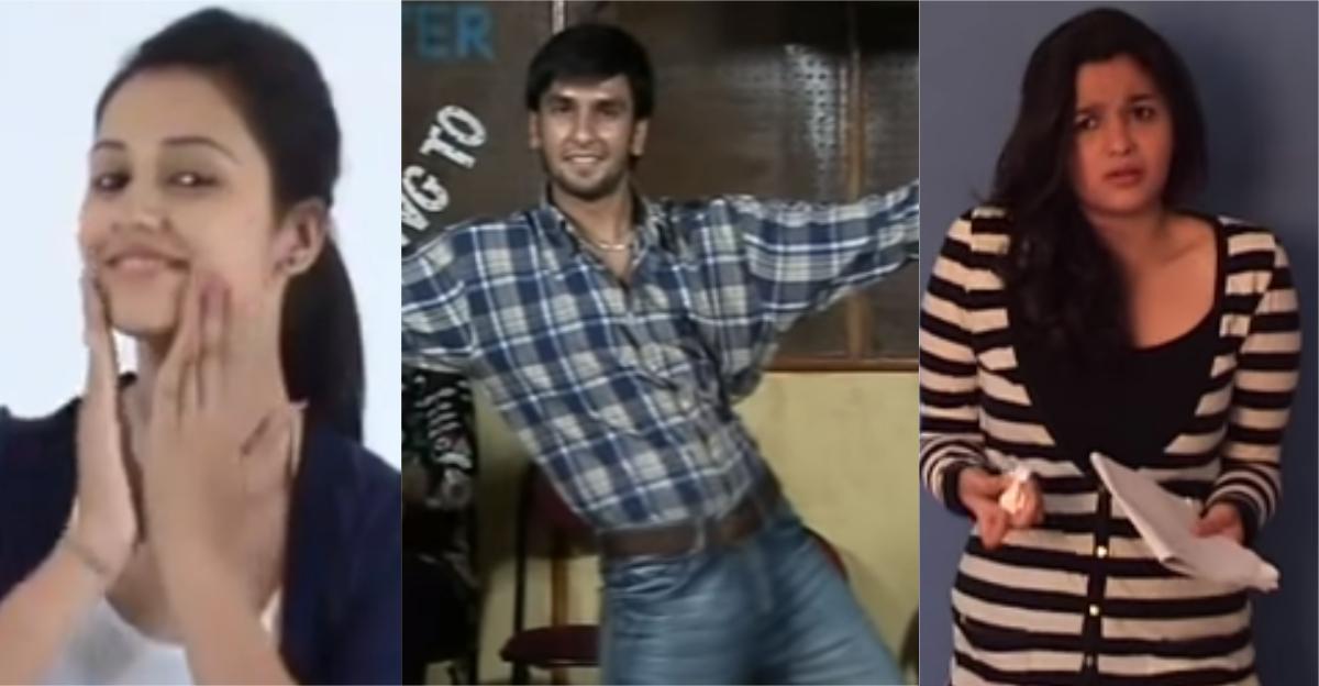 VIDEOS LEAKED! These Rare Audition Tapes Of Your Favourite Celebrities Will Leave You Shook