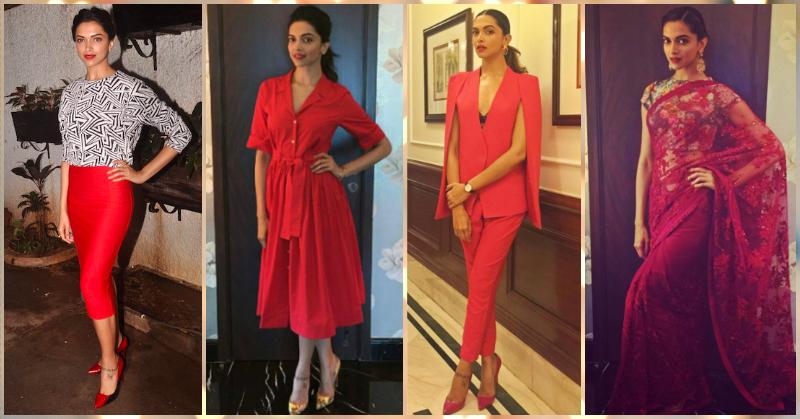 6 Times That Deepika Padukone Wore Red And Made Us Go WOW!