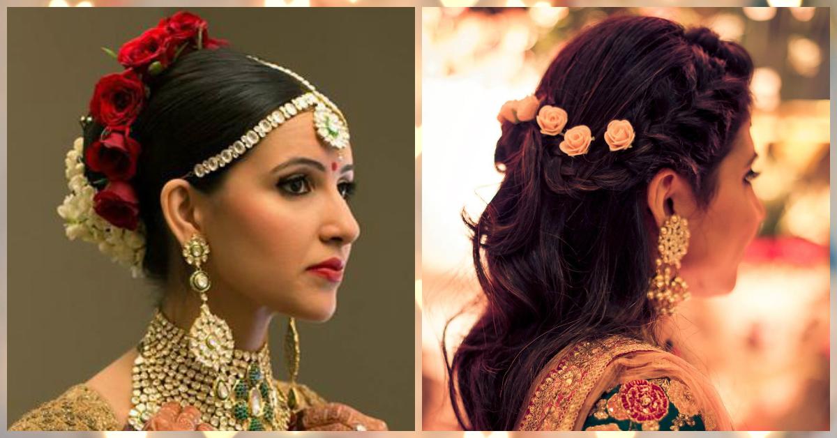 #RealBrides: The *Prettiest* Bridal Hairstyles With Flowers!