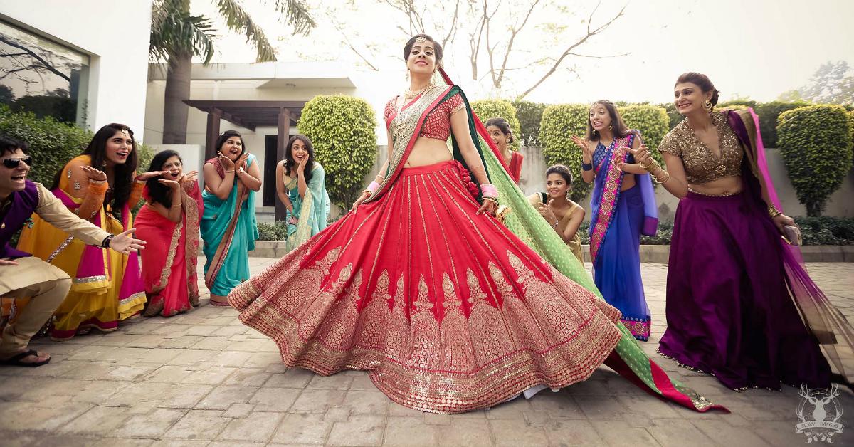 Brides Who Wore Stunning Lehengas In 2016 &#8211; Our Top 10 Picks!