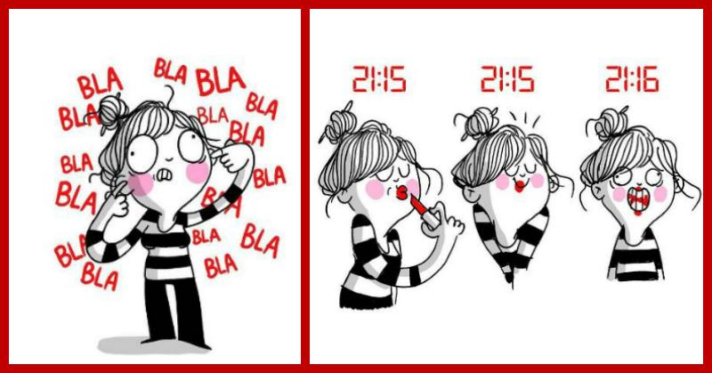 7 Super Cute Doodles That Sum Up A Girl&#8217;s Life&#8230; Perfectly!!