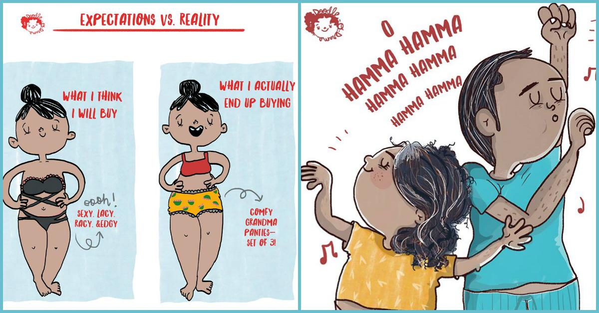 What Being A Girl Is *Really* Like&#8230; In 10 Cute Comics!