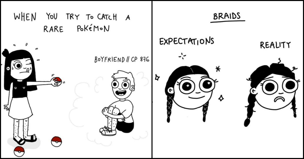 10 Hilarious Everyday Comics &#8211; This Is EVERY Girl Ever